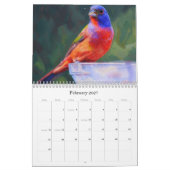 Vogel Kunst Vogel Liebhaber Kalender (Feb 2027)