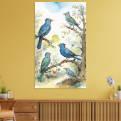 Vögel Leinwanddruck (Insitu (Wohnzimmer))