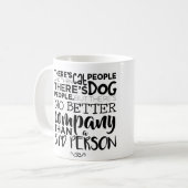 Vogel-Leute Kaffeetasse (Vorderseite Links)