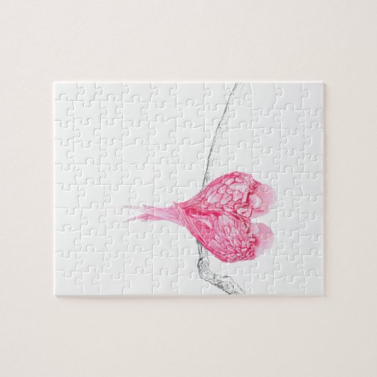 Vogel-Liebe Puzzle (Horizontal)