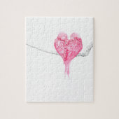 Vogel-Liebe Puzzle (Vertikal)