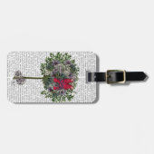 Vögel lieben in einem Baum Gepäckanhänger (Vorderseite horizontal)