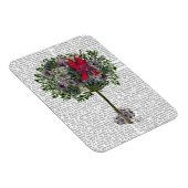 Vögel lieben in einem Baum Magnet (Rechte Seite)