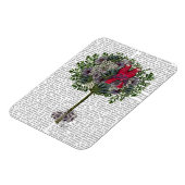 Vögel lieben in einem Baum Magnet (Linke Seite)