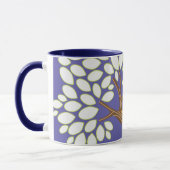 Vögel lieben in einem Baum (Nacht) Tasse (Links)