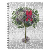 Vögel lieben in einem Baum Notizblock (Vorderseite)