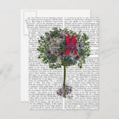 Vögel lieben in einem Baum Postkarte (Vorne/Hinten)