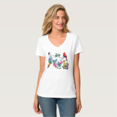 Vogel Liebhaber Shirt (Vorderseite Vollansicht)