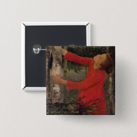 Vogel-Lied Button (Vorne & Hinten)