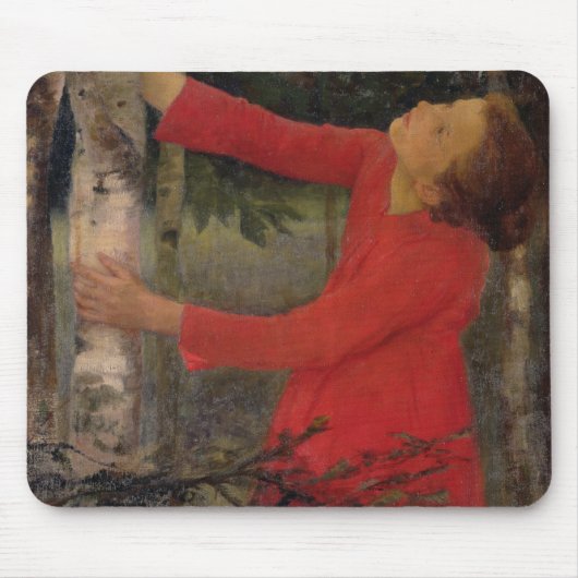 Vogel-Lied Mousepad (Vorne)