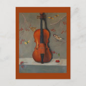 Vogel-Lied Postkarte (Vorderseite)