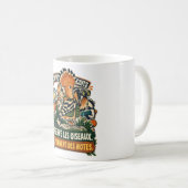 Vögel machen Notizen – Wiedehopf Kaffeetasse (VorderseiteRechts)