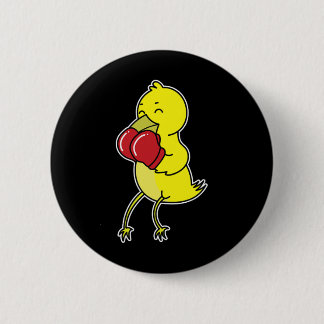 Vogel macht Boxen Button