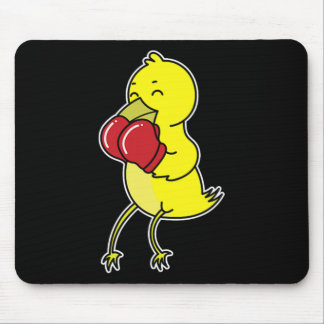 Vogel macht Boxen Mousepad