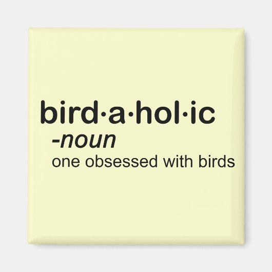 Vogel Magnet (Vorne)