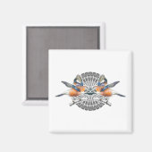 Vögel Magnet (Vorderseite/Rückseite)