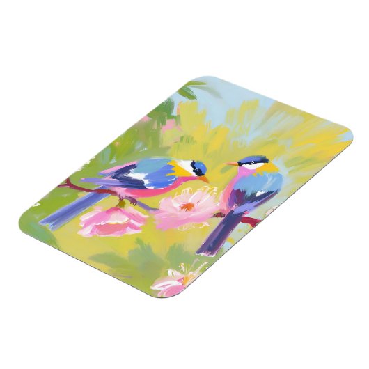 Vögel Magnet (Linke Seite)