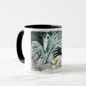 Vogel-Malerei-Tasse Tasse (Vorderseite Links)