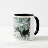 Vogel-Malerei-Tasse Tasse (VorderseiteRechts)