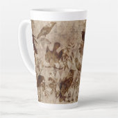 Vögel Milchtasse (Linke Ecke)