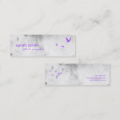 Vögel Mini Visitenkarte (Vorne/Hinten)