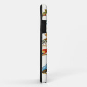 Vögel Minimalistische farbenfrohe Arten Moderne Case-Mate iPhone Hülle (Hinten/Rechts)