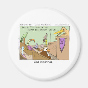 Vogel-Ministerien Lustige T-Shirts Tassen Karten & Magnet