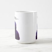 Vogel mit Attitude-Tasse Kaffeetasse (Mittel)