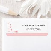 Vogel mit einem Herz Valentinstag (Insitu)