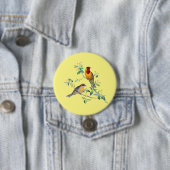 Vögel mit Fahnen, Button (Beispiel)