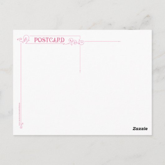 Vogel mit hundert Augen Postkarte (Rückseite)