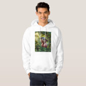 Vogel mit Kugeln Hoodie (Vorne ganz)