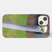 Vogel mit langem Hals iPhone Hülle (Rückseite (Horizontal))
