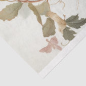 Vögel mit langen Federn Seidenpapier (Ausschnitt)