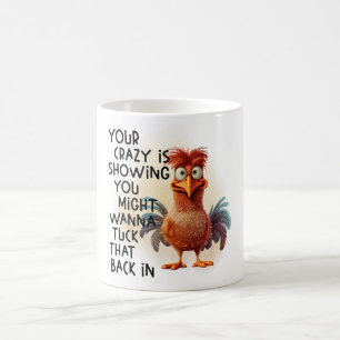 Vögel mit lustigen Sprüchen! Kaffeetasse