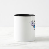 Vogel mit Raygun - Tasse (Zentrum)