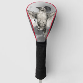 VOGEL MIT SCHWARZEM MOND GOLF-KOPFBEZÜGE GOLF HEADCOVER