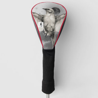 VOGEL MIT SCHWARZEM MOND GOLF-KOPFBEZÜGE GOLF HEADCOVER