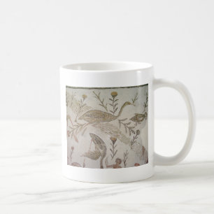Vogel-Mosaik in Tunesien Kaffeetasse