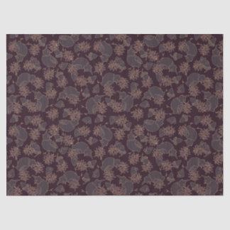 Vogel-Motiv auf dunkel und elegant Seidenpapier