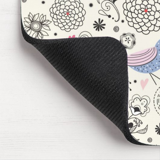 Vögel Mousepad (Ecke)