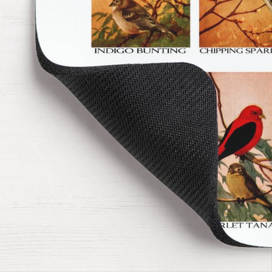 Vögel Mousepad (Ecke)
