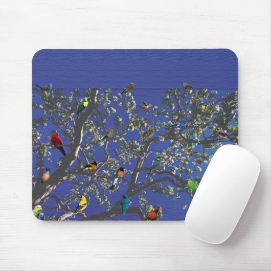 Vogel Mousepad 01 (Mit Mouse)