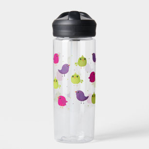 Vögel Muster Trinkflasche