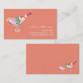 Vogel-Muster-Visitenkarte Visitenkarte (Vorne/Hinten)