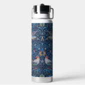 Vögel Muster, William Morris Trinkflasche (Hinten)