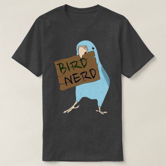 Vogel-Nerd 2 T-Shirt (Design vorne)