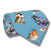 Vogel-Nerd, Birdwatcher, Twitcher, Vogelbeobachter Krawatte