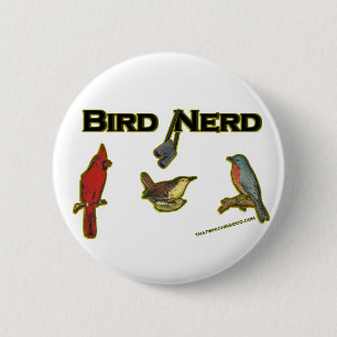 Vogel-Nerd Button