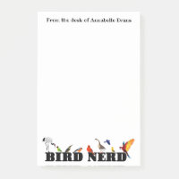 Vogel Nerd fett personalisieren